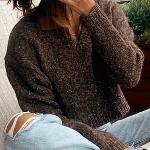 Zara Cropped Sweater